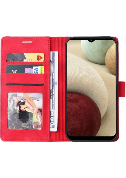 Samsung Galaxy A22 4g Deri Kılıf Için Flip Case Basit Iş Çevirme (Yurt Dışından) modelleri