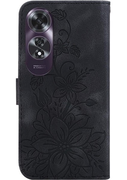 Oppo A60 4g Cüzdan Için Flip Case Kickstand Kart Tutucu Manyetik Kabartmalı (Yurt Dışından) indirimleri