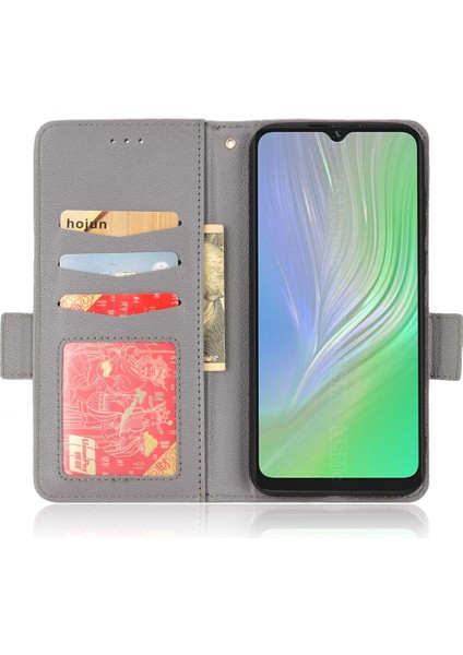 Blackview Blackview Kart Yuvaları Tutucu Manyetik Pu Deri Yan Toka Için Kılıf (Yurt Dışından)