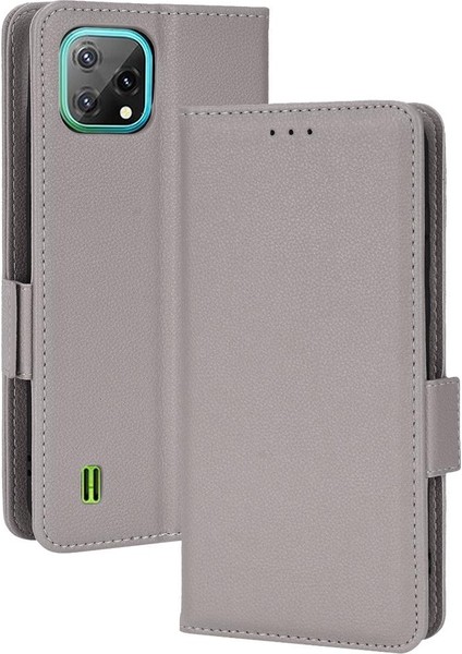 Blackview Blackview Kart Yuvaları Tutucu Manyetik Pu Deri Yan Toka Için Kılıf (Yurt Dışından)