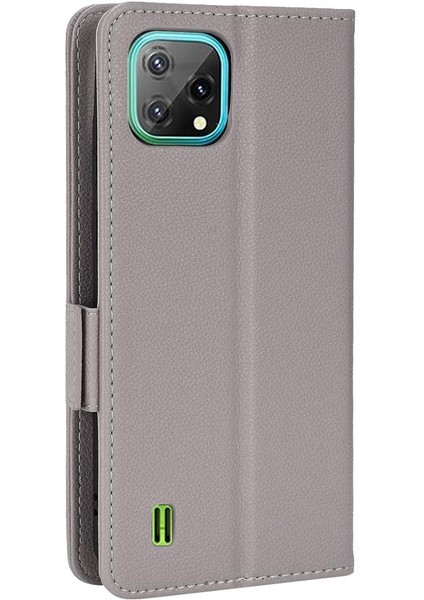 Blackview Blackview Kart Yuvaları Tutucu Manyetik Pu Deri Yan Toka Için Kılıf (Yurt Dışından)