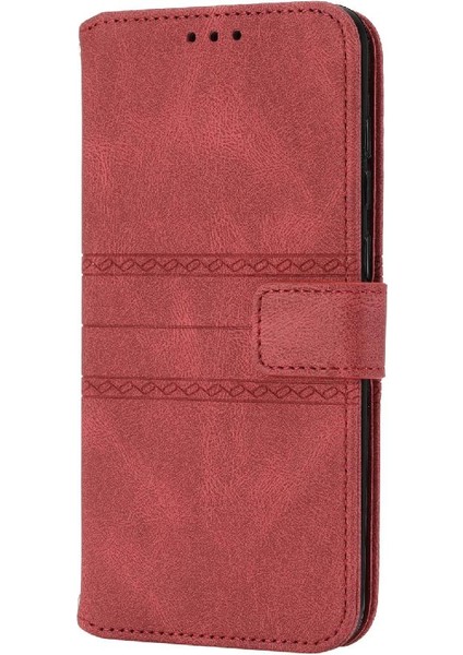 Xiaomi Redmi Not 9 Için Flip Case 4g Cüzdan Kılıf Kickstand Pu Deri (Yurt Dışından)