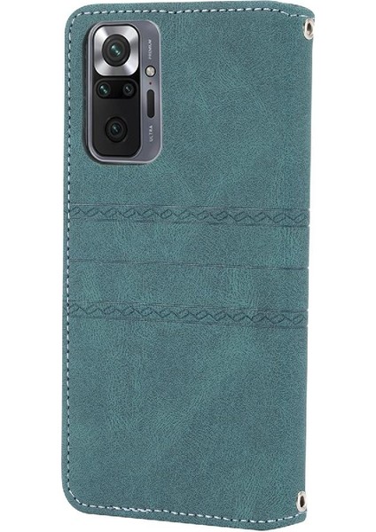 Xiaomi Poco X3 Gt Pu Deri Cüzdan Kılıf Kickstand Kapatma Için Flip Case (Yurt Dışından)