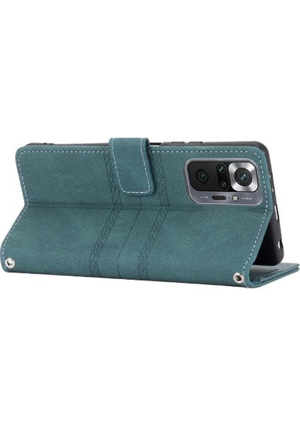 Xiaomi Poco X3 Gt Pu Deri Cüzdan Kılıf Kickstand Kapatma Için Flip Case (Yurt Dışından)
