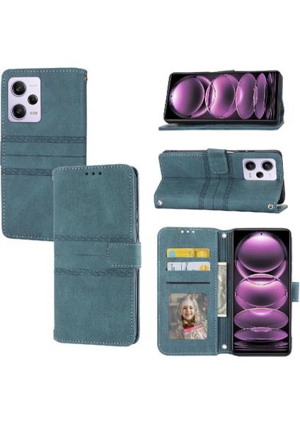 Xiaomi Redmi Not 12 Için Flip Case 4g Kickstand Darbeye Koruyucu Kılıf (Yurt Dışından)