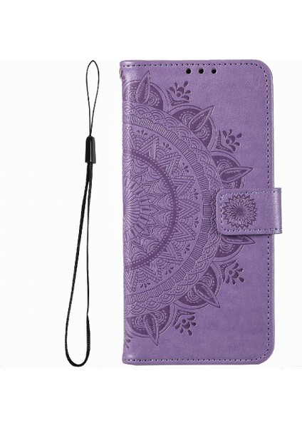 Motorola Moto Kenar 50 Pro Için Flip Case Cüzdan Kılıf Pu Deri Kickstand (Yurt Dışından)
