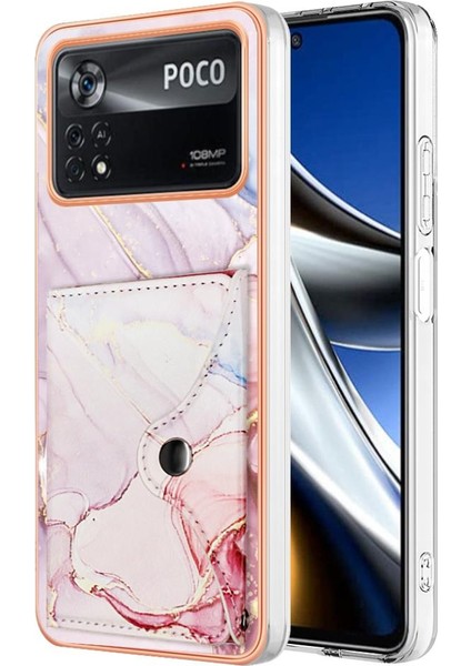 Xiaomi Poco X4 Pro 5g Kart Yuvaları Yumuşak Tpu Tampon Mermer Ince (Yurt Dışından)