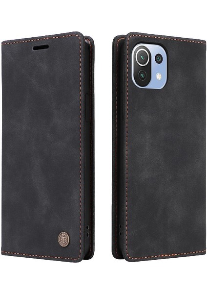 Xiaomi 11 Lite Için Flip Case Kapak Kılıf Basit Iş (Yurt Dışından)
