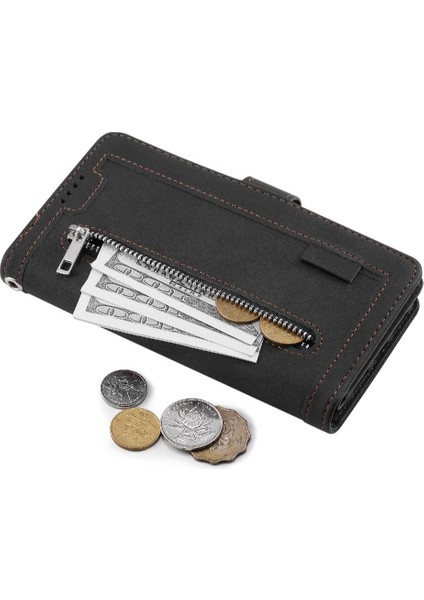 Iphone 6 Için Flip Case/6s Cüzdan Kickstand Kordon Pu Deri 9 Kart (Yurt Dışından) fiyatları