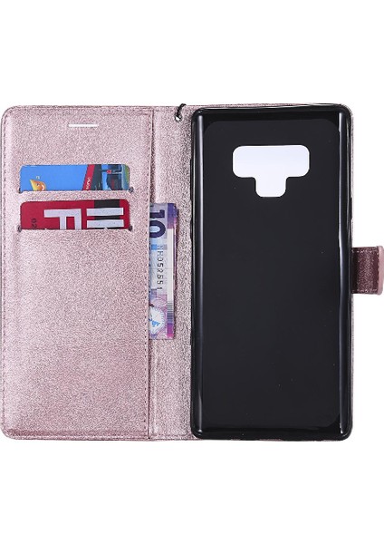 Samsung Galaxy Not 9 Için Flip Case Yüksek Kaliteli Deri Iş Cüzdan (Yurt Dışından)