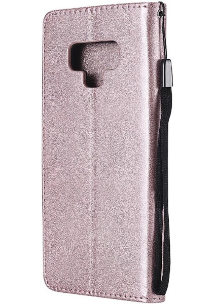 Samsung Galaxy Not 9 Için Flip Case Yüksek Kaliteli Deri Iş Cüzdan (Yurt Dışından)