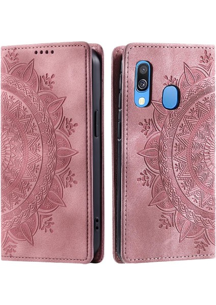 Samsung Galaxy A20E Tam Koruma Için Kılıf Yan Toka Kartı Ekleme (Yurt Dışından)