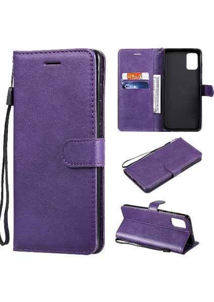 Samsung Galaxy A71 4g Iş Cüzdan Telefon Kılıfı Klasik Için Flip Case (Yurt Dışından)