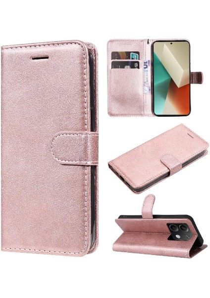 Xiaomi Redmi Not 13 Için Flip Case 5g Yüksek Kaliteli Deri Iş Cüzdan (Yurt Dışından)