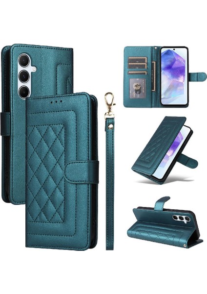 Samsung Galaxy Galaxy Için Flip Case Basit Iş Deri Kılıf Darbeye (Yurt Dışından)