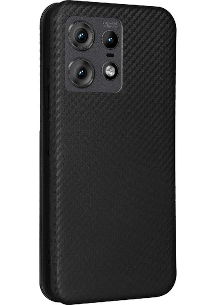 Motorola Moto Kenar 50 Pro Kart Ekleme Deri Folio Flip Case Için Kılıf (Yurt Dışından)