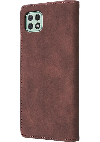 Samsung Galaxy A22 5g Deri Kılıf Için Flip Case Basit Iş Çevirme (Yurt Dışından) fırsatları