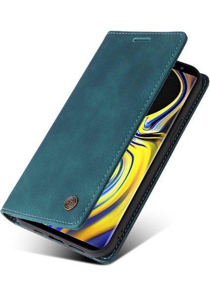Samsung Galaxy Not 9 Için Flip Case Deri Kılıf Cüzdan Darbeye Çevir (Yurt Dışından)