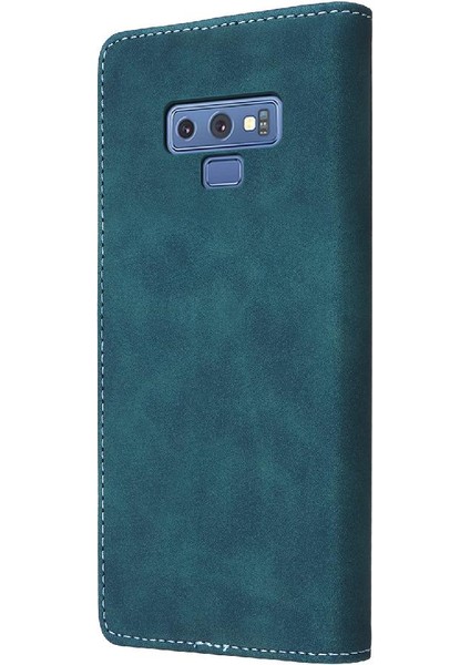 Samsung Galaxy Not 9 Için Flip Case Deri Kılıf Cüzdan Darbeye Çevir (Yurt Dışından)