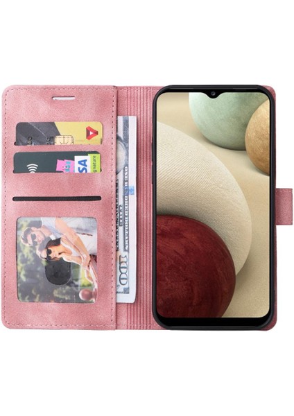 Samsung Galaxy A22 4g Deri Kılıf Için Flip Case Basit Iş Çevirme (Yurt Dışından) modelleri