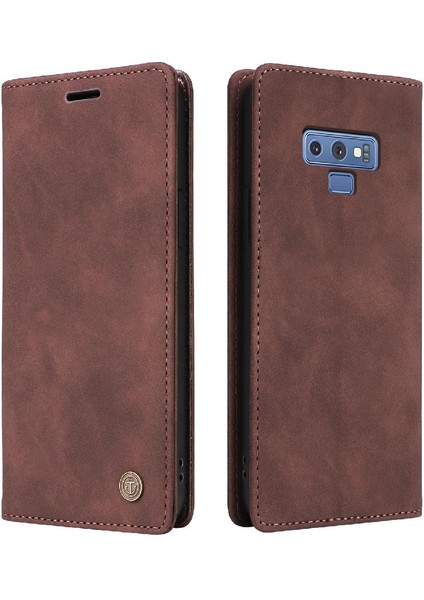 Samsung Galaxy Not 9 Için Flip Case Deri Kılıf Cüzdan Darbeye Çevir (Yurt Dışından)