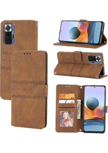 Xiaomi Redmi Not 11E Manyetik Kapatma Cüzdan Kılıf Pu Için Flip Case (Yurt Dışından)