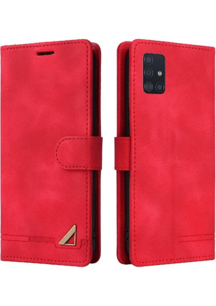 Manyi Mall Samsung Galaxy A71 Için Flip Case Cüzdan Kılıf Kapak Kapak Darbeye (Yurt Dışından)