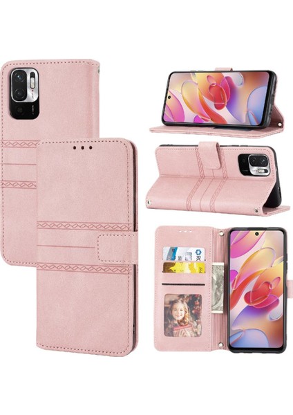 Xiaomi Redmi Not 10S Için Flip Case Cüzdan Kılıf Pu Deri Manyetik (Yurt Dışından)