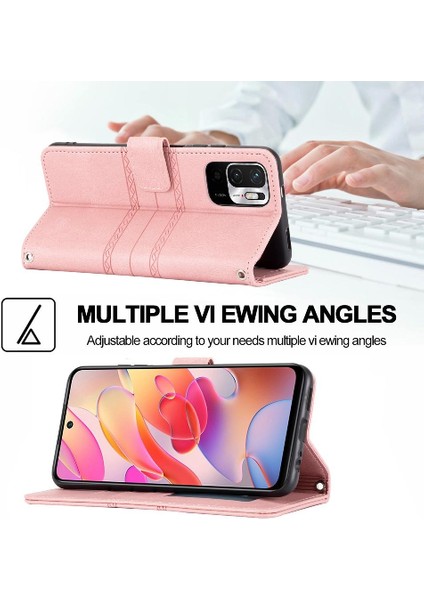 Xiaomi Redmi Not 10S Için Flip Case Cüzdan Kılıf Pu Deri Manyetik (Yurt Dışından)