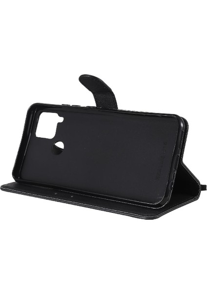 Kart Yuvası Klasik ile Realme C15 Iş Cüzdan Telefon Kılıfı Için Flip Case (Yurt Dışından) fırsatları