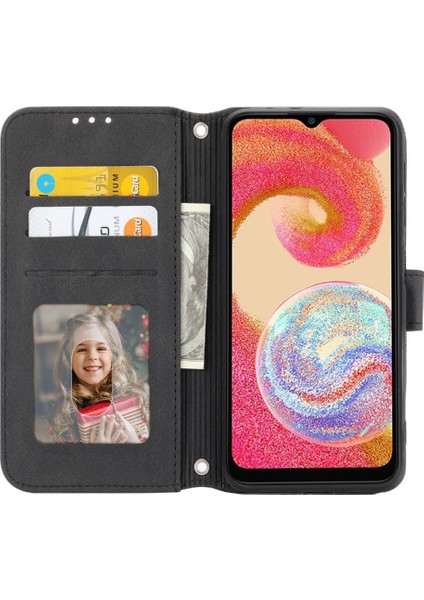 Samsung Galaxy M04 Darbeye Koruyucu Cüzdan Kılıf Pu Için Flip Case (Yurt Dışından) fırsatları