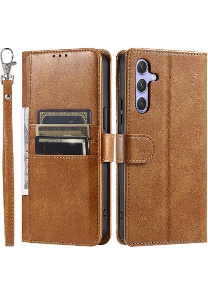 Samsung Galaxy M13 5g Pu Deri Cüzdan 6 Kart Yuvaları Için Flip Case (Yurt Dışından)