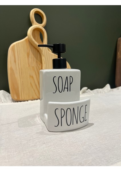 Porselen Modern Sıvı Sabunluk/sünger Bölmeli indirimleri