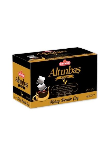Altunbaş Demlik Poşet Sade Çay 200 gr (2'li)