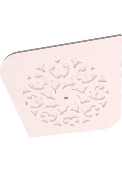 Lamba Tavan Göbeği-52-Kare-Dik-Oval-56 x 56 cm-2 Adet