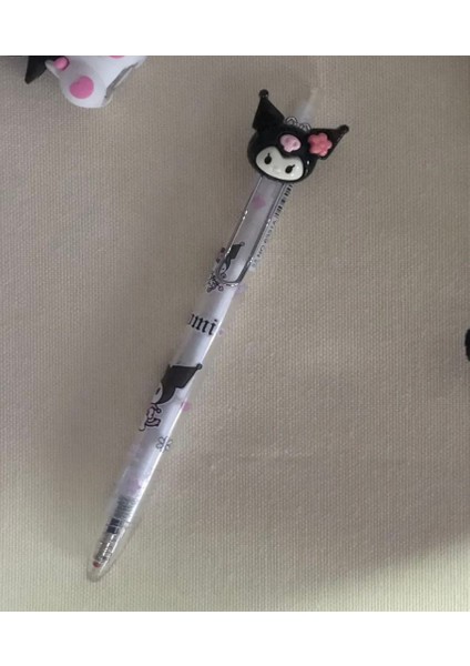 Sanrio Kuromi Kawai Japon Kore Kırtasiye Mavi Mürekkepli Tükenmez Kalem