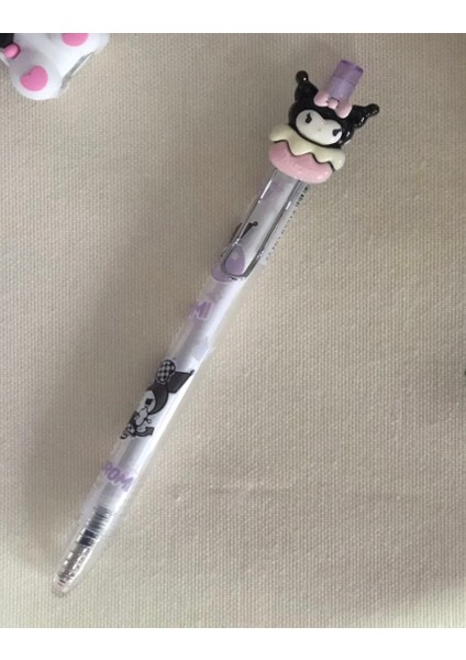 Sanrio Kuromi Kawai Japon Kore Kırtasiye Mavi Mürekkepli Tükenmez Kalem