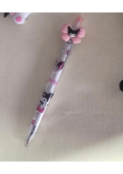 Sanrio Kuromi Kawai Japon Kore Kırtasiye Mavi Mürekkepli Tükenmez Kalem