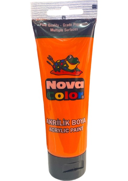 Akrilik Boya Tüp 75 gr Turuncu