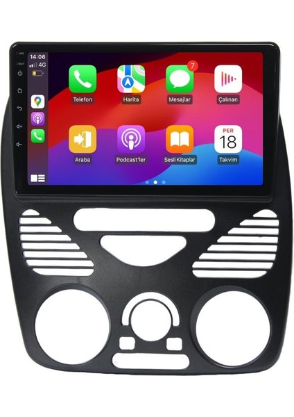 Oto Multimedya Fiat Albea S 2002 - 2004 / 2 GB Ram 32 GB HDD / 9 Inch Hd Ekran - Carplay - Android 13 - Double Teyp - Navigasyon Cihazı Myw
