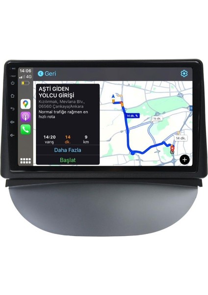 Araç Multimedya Renault Symbol S 2007 - 2012 / 8 GB Ram 128 GB HDD / 9 Inch Hd Ekran - Carplay - Android 13 - Double Teyp - Navigasyon Cihazı Myw
