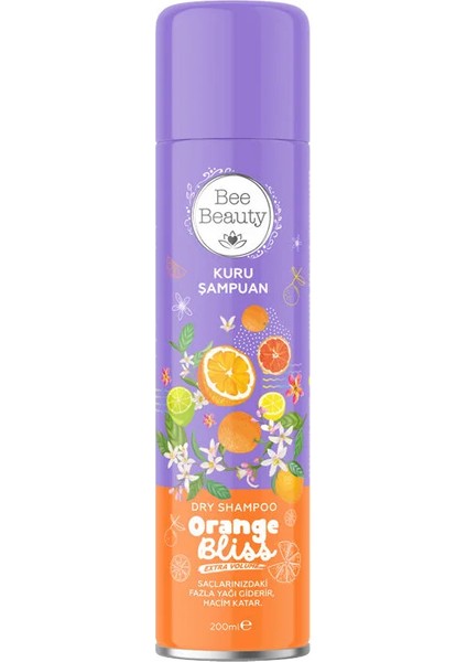 Bee Beauty Orange Bliss Extra Volume Kuru Şampuan 200 ml