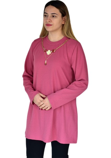 Kadın Kaşkorse Fitilli Tunik A18501 BGL-ST03278
