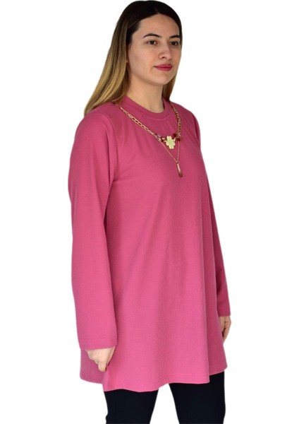 Kadın Kaşkorse Fitilli Tunik A18501 BGL-ST03278
