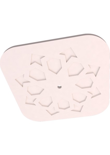 Lamba Tavan Göbeği-48-Kare-Oval-56 x 56 cm-2 Adet
