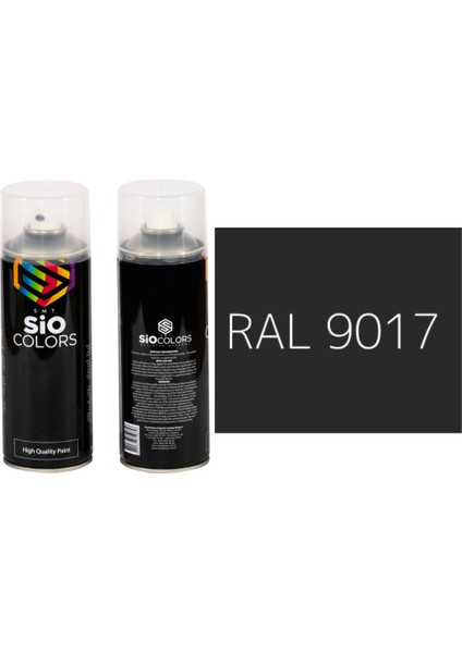 Extra Pigmentli Özel Yapım Akrilik Sprey Boya 400 ml (Siyah-Beyaz Tonlar)(Araba-Metal-Ahşah--Plastik)