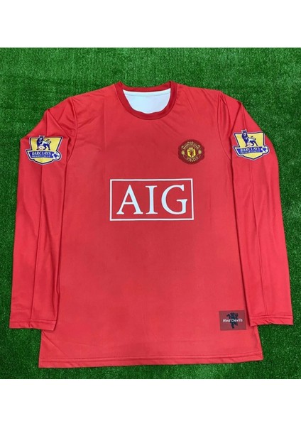 Nostaljik 06/07 Manchester United Uzun Kollu Ronaldo Forması
