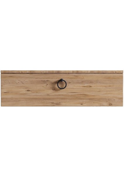 Iskandinav 80 cm Duvara Monte Ahşap Makyaj Masası, Organizatör, Modern Mdf Dresuar, Dar Giriş Masas