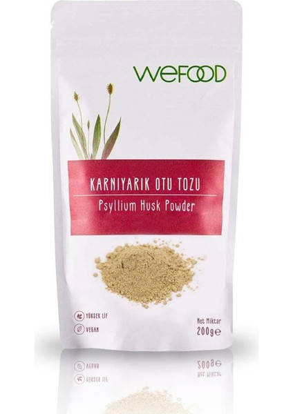 x 3 Adet Karnıyarık Otu (Psyllium) Tozu 200 gr