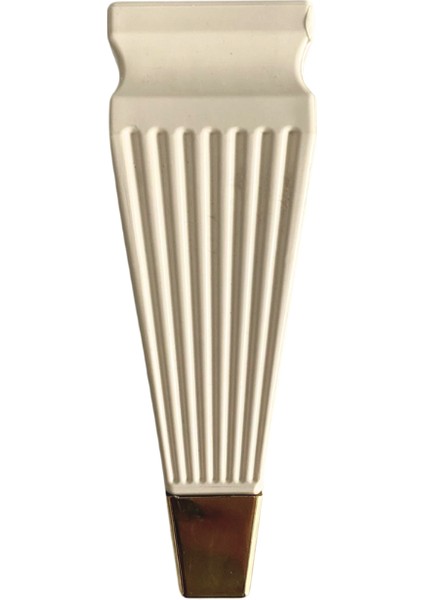 Kule Desenli 18CM Krem Plastik Ayak Mobilya Masa ve Dolap Ayağı(Krem Altın 18CM) fiyatları